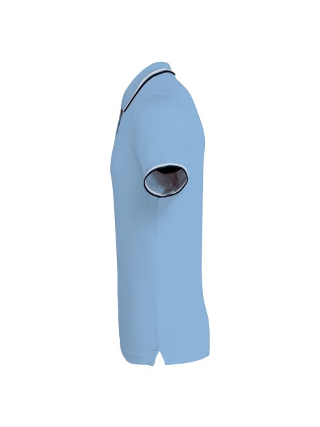 KARIBAN Polo maille piquée manches courtes homme /api/colors/00ee919a-c2a6-4823-aa2d-391cb4cf25a5 personnalisable