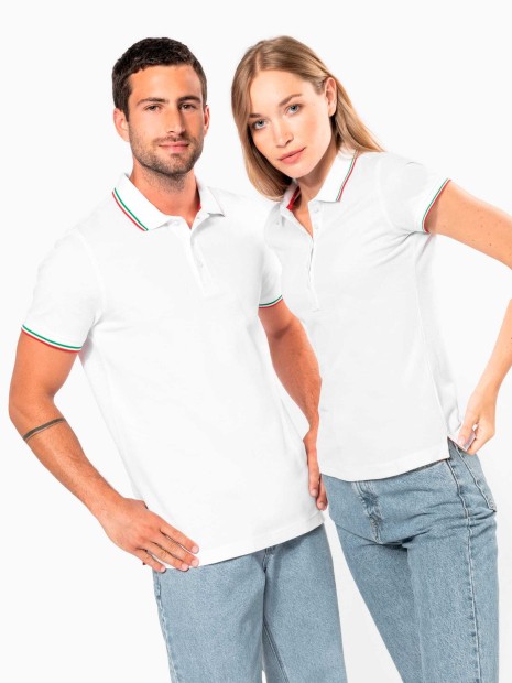 Polos à personnaliser KARIBAN Polo maille piquée manches courtes homme 
