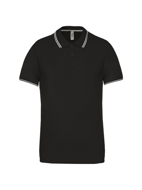 KARIBAN Polo maille piquée manches courtes homme /api/colors/02f47dd6-c9d0-4f38-b05a-6c26fdb9e081 personnalisable