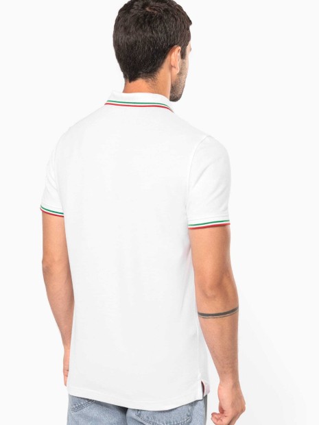 Polos à personnaliser KARIBAN Polo maille piquée manches courtes homme 