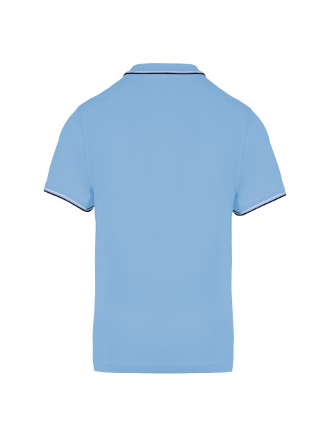 KARIBAN Polo maille piquée manches courtes homme /api/colors/00ee919a-c2a6-4823-aa2d-391cb4cf25a5 personnalisable