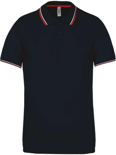 KARIBAN Polo maille piquée manches courtes homme /api/colors/b68891a9-1d28-4f7a-8deb-775c45027afd personnalisable