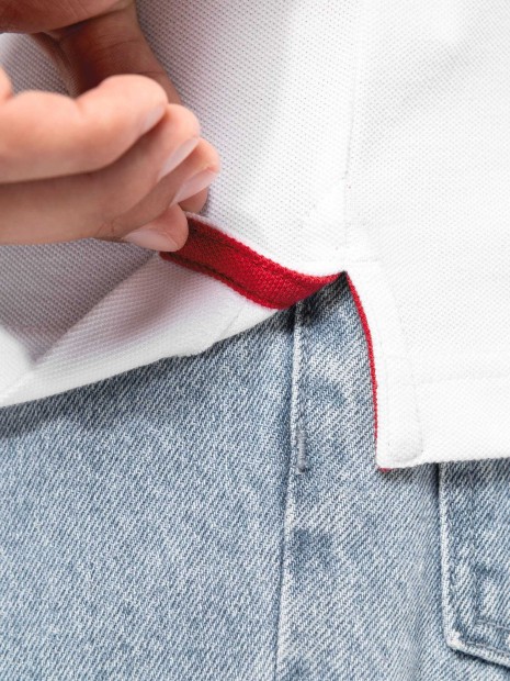 Polos à personnaliser KARIBAN Polo maille piquée manches courtes homme 