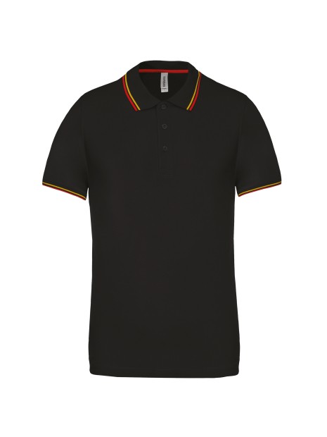 KARIBAN Polo maille piquée manches courtes homme /api/colors/1822512a-8e52-4a0f-a1f6-e97f09d7f165 personnalisable