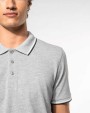 Polos personnalisable KARIBAN Polo maille piquée manches courtes homme