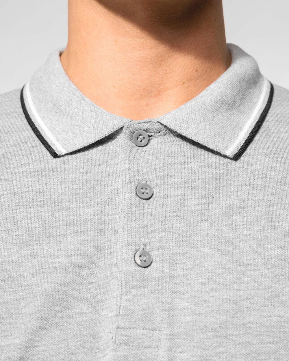 KARIBAN Herren Piqué Poloshirt Kurzarm Poloshirts personalisierbar