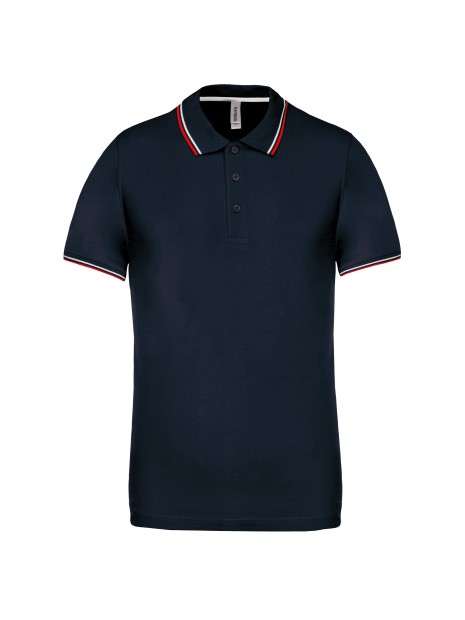 KARIBAN Polo maille piquée manches courtes homme /api/colors/76f8dd6d-7b6e-4e39-84bd-97f35fdd8e54 personnalisable