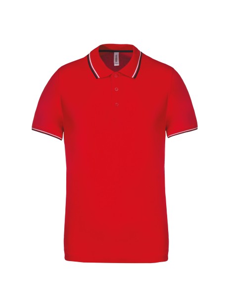 KARIBAN Polo maille piquée manches courtes homme /api/colors/35704463-209e-4232-97dd-d24baf4cdb4d personnalisable