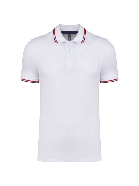 KARIBAN Polo maille piquée manches courtes homme /api/colors/6d0adb01-8dd7-4172-baef-6a4e089565a0 personnalisable