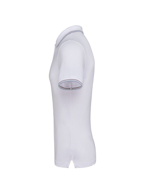 KARIBAN Polo maille piquée manches courtes homme /api/colors/0253fadf-707b-4e71-af4c-660cbeb30029 personnalisable