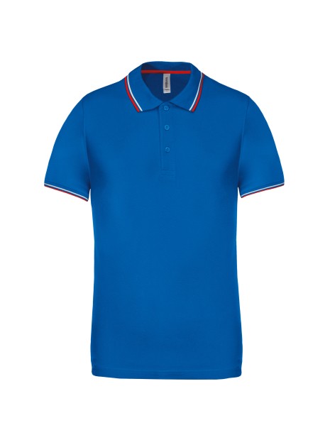 KARIBAN Polo maille piquée manches courtes homme /api/colors/b10c6af5-c17d-4b15-8822-6ce50408435b personnalisable