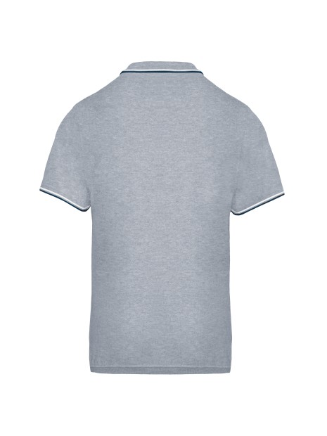 KARIBAN Polo maille piquée manches courtes homme /api/colors/756a62c7-5ccb-4412-bddf-a29bbe090ad7 personnalisable