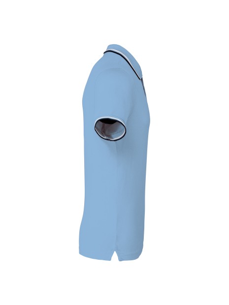 KARIBAN Polo maille piquée manches courtes homme /api/colors/00ee919a-c2a6-4823-aa2d-391cb4cf25a5 personnalisable