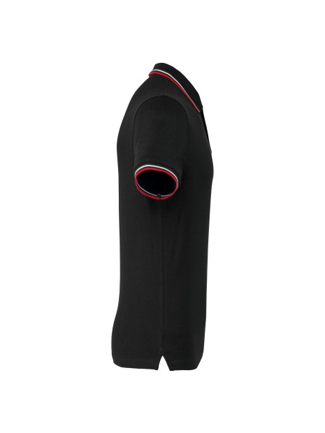 KARIBAN Polo maille piquée manches courtes homme /api/colors/6115d0d1-a158-4f42-92d3-ca9df3b58b8d personnalisable