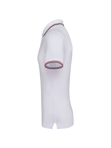 KARIBAN Polo maille piquée manches courtes homme /api/colors/6d0adb01-8dd7-4172-baef-6a4e089565a0 personnalisable