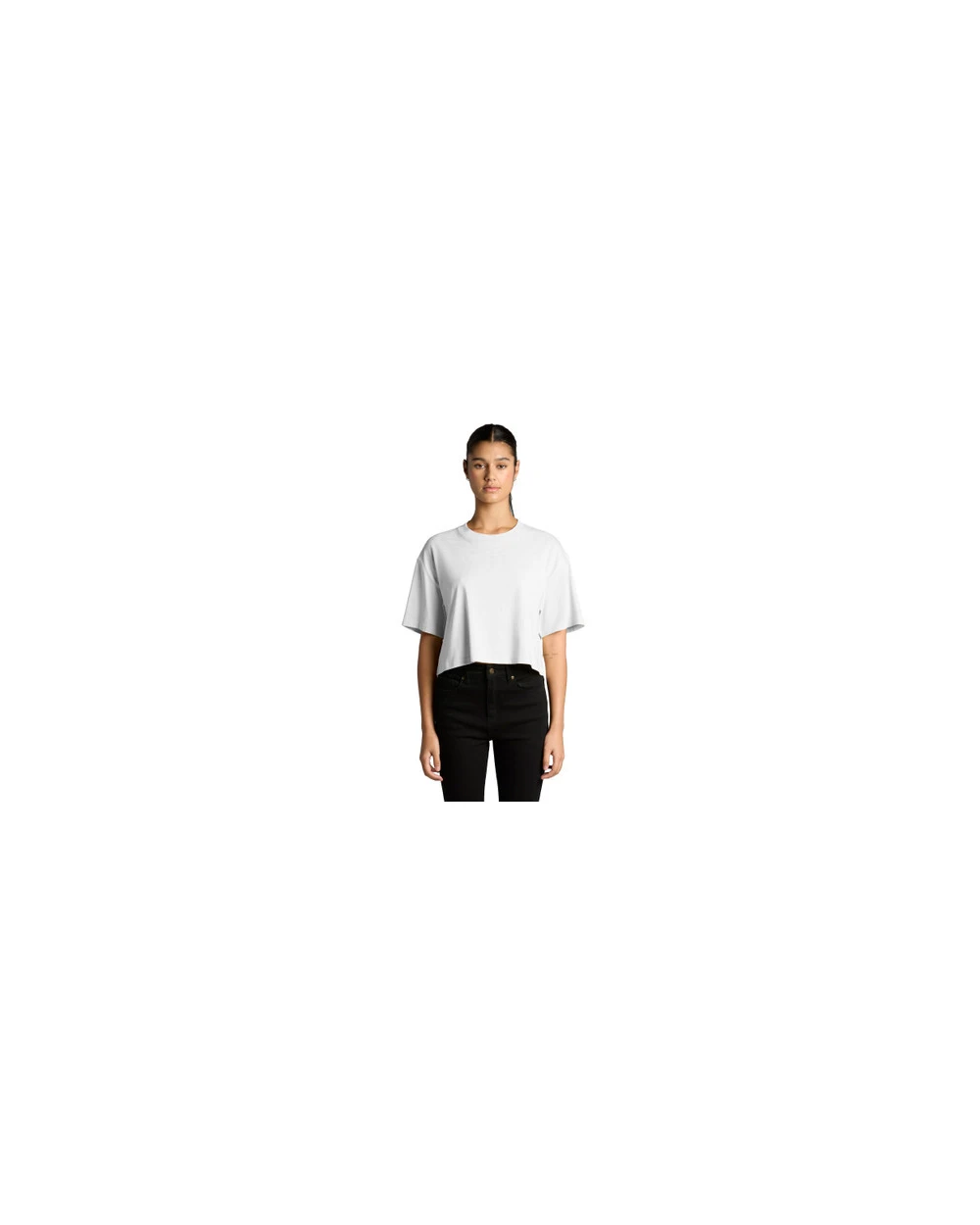 AS COLOUR Wo's Martina Crop Tee T-Shirts personalisierbar