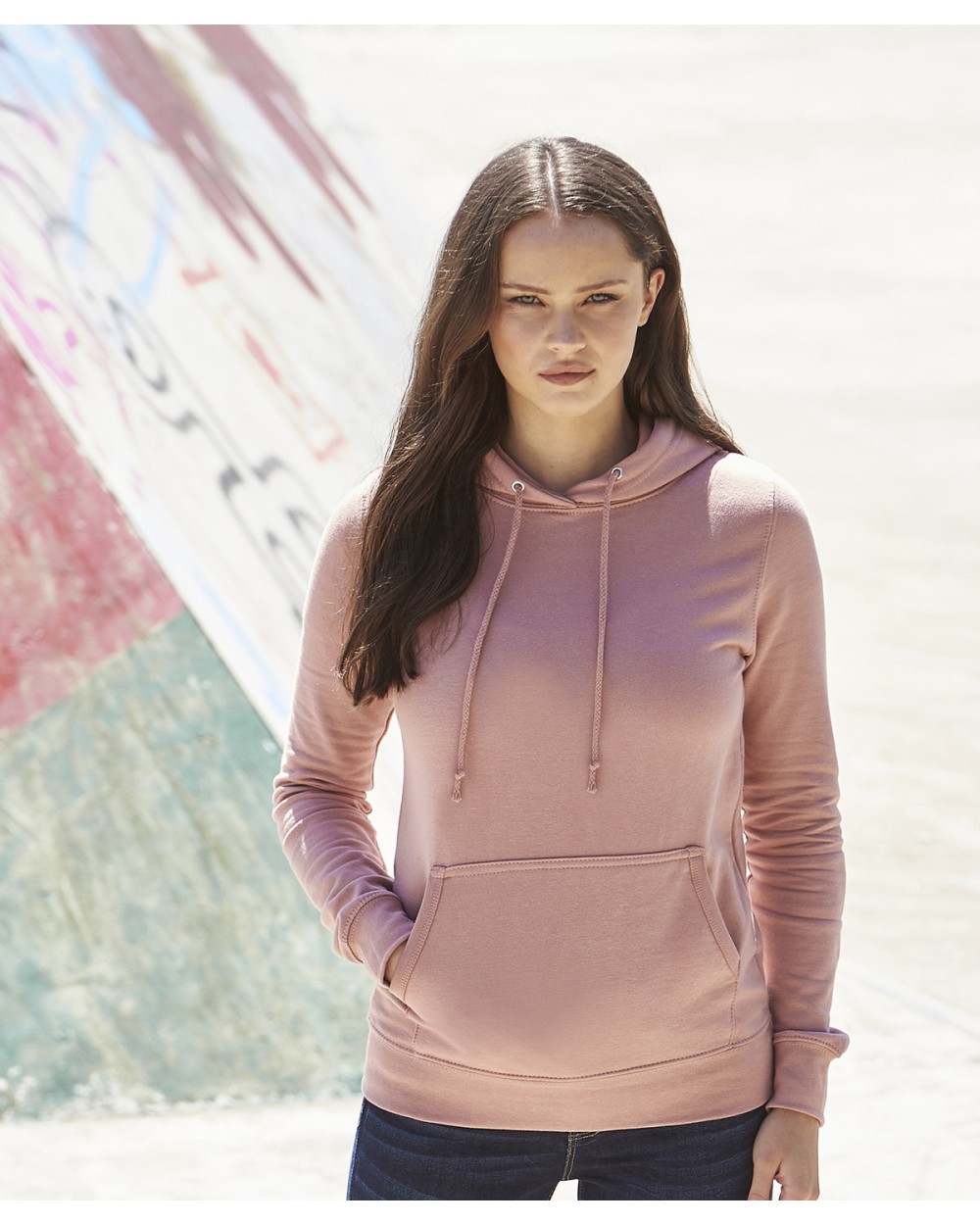 Sweat-shirts personnalisable AWDIS WOMEN'S COLLEGE HOODIE