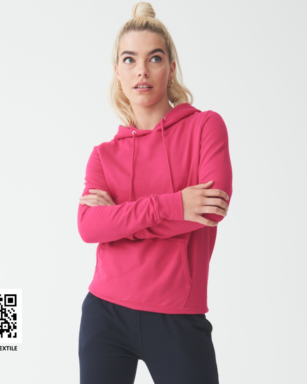 Sweaters & hoodies AWDIS WOMEN'S COLLEGE HOODIE voor bedrukking &amp; borduring