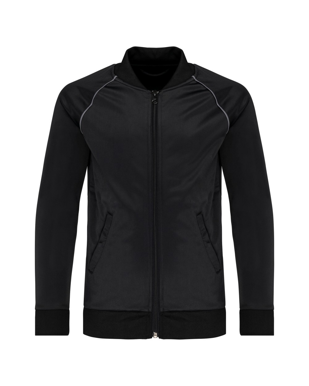 PROACT Trainingsjacke mit Reißverschluss und Paspel für Kinder Sweatshirts personalisierbar