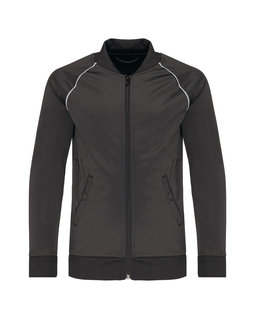 PROACT Trainingsjacke mit Reißverschluss und Paspel für Kinder Sweatshirts personalisierbar