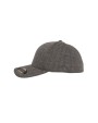 Petjes FLEXFIT HERRINGBONE MELANGE FLEXFIT CAP voor bedrukking &amp; borduring