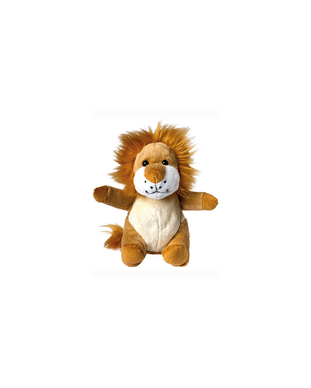 Benodigdheden MBW MiniFeet® Plush Lion Henning voor bedrukking &amp; borduring