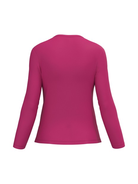 KARIBAN T-shirt col V manches longues femme /api/colors/0327c765-dd20-409c-911d-31f7a9b4c2f5 personnalisable