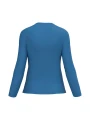 KARIBAN T-shirt col V manches longues femme /api/colors/68572561-1214-42b1-b94c-44fb780d37b4 personnalisable