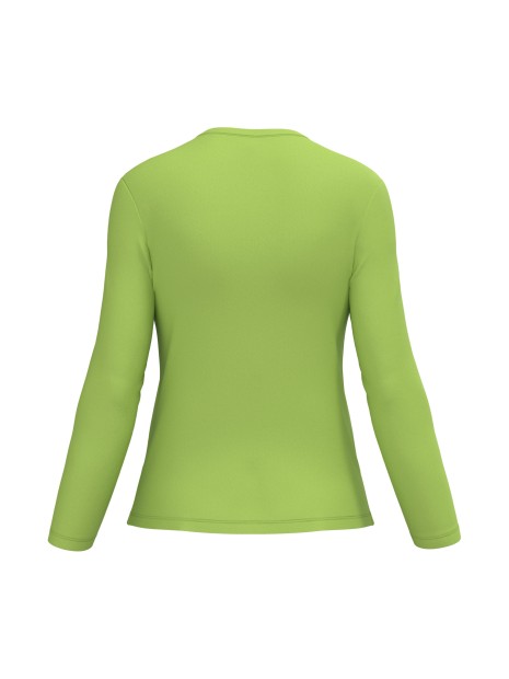 KARIBAN T-shirt col V manches longues femme /api/colors/8facb4b8-f974-4489-9f35-f89e0fd34bf7 personnalisable