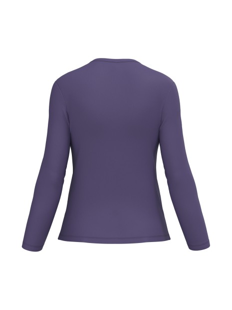 KARIBAN T-shirt col V manches longues femme /api/colors/f28ecd26-255e-4b18-a29c-08c2af1111d3 personnalisable