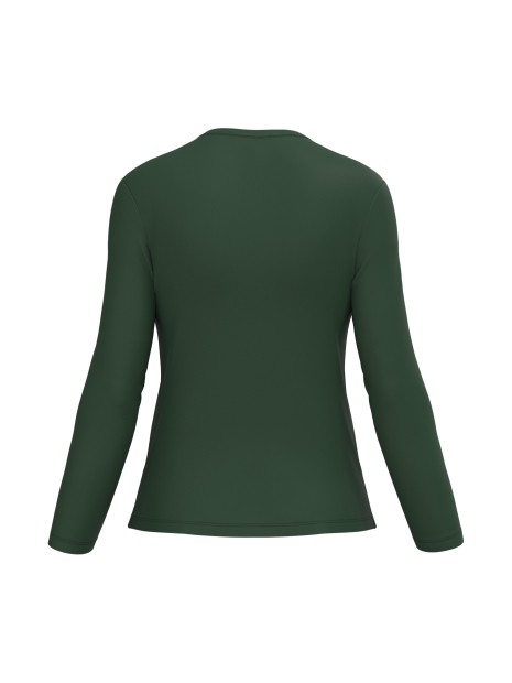 KARIBAN T-shirt col V manches longues femme /api/colors/04ff5422-733a-4283-80b4-be8cd0eba314 personnalisable