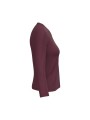 KARIBAN T-shirt col V manches longues femme /api/colors/3f4410b9-f80f-412a-9aa8-9260cc84003d personnalisable