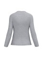 KARIBAN T-shirt col V manches longues femme /api/colors/a37ac46b-201c-43db-9085-8f3a99c04b1c personnalisable