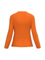 KARIBAN T-shirt col V manches longues femme /api/colors/d51260d5-b263-4200-988d-ee19f414959e personnalisable