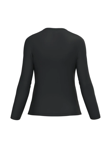 KARIBAN T-shirt col V manches longues femme /api/colors/b9fdad4a-5e94-45cb-8c03-c08b349b28c3 personnalisable