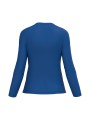 KARIBAN T-shirt col V manches longues femme /api/colors/cdd6ba31-692e-4c2e-b1b4-a3a4a50cf176 personnalisable