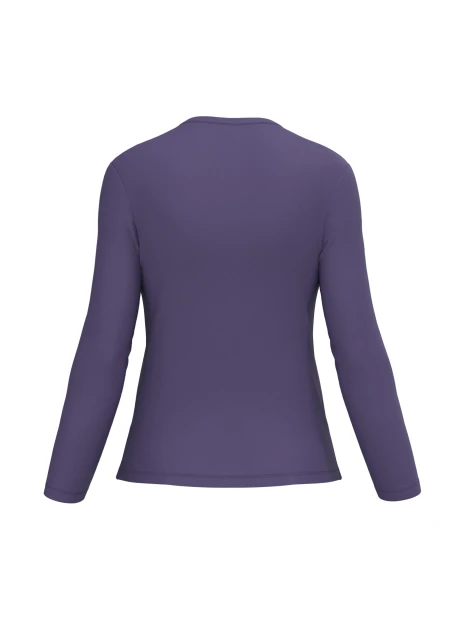 KARIBAN T-shirt col V manches longues femme /api/colors/f28ecd26-255e-4b18-a29c-08c2af1111d3 personnalisable