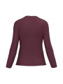 KARIBAN T-shirt col V manches longues femme /api/colors/3f4410b9-f80f-412a-9aa8-9260cc84003d personnalisable