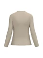 KARIBAN T-shirt col V manches longues femme /api/colors/1d539d1a-76f0-4132-93c4-8034fe18b1e9 personnalisable