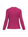 KARIBAN T-shirt col V manches longues femme /api/colors/0327c765-dd20-409c-911d-31f7a9b4c2f5 personnalisable
