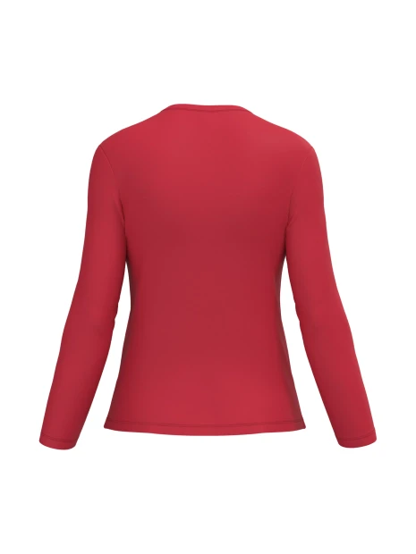 KARIBAN T-shirt col V manches longues femme /api/colors/c953313a-9c9d-493b-934e-ddcf8fada2ae personnalisable