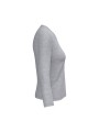 KARIBAN T-shirt col V manches longues femme /api/colors/a37ac46b-201c-43db-9085-8f3a99c04b1c personnalisable