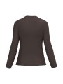 KARIBAN T-shirt col V manches longues femme /api/colors/b1e9730e-2307-4dc6-a97e-0dcccdb1ecfa personnalisable