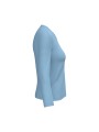 KARIBAN T-shirt col V manches longues femme /api/colors/549fa598-8d61-4fa2-82ad-90f4d2ec39ab personnalisable