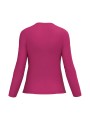 KARIBAN T-shirt col V manches longues femme /api/colors/0327c765-dd20-409c-911d-31f7a9b4c2f5 personnalisable