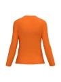 KARIBAN T-shirt col V manches longues femme /api/colors/d51260d5-b263-4200-988d-ee19f414959e personnalisable