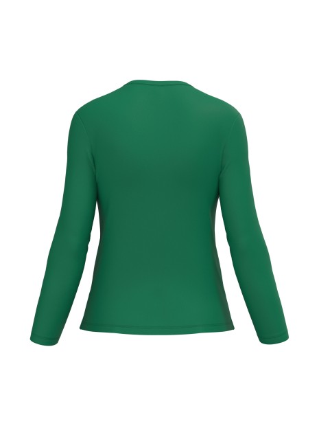 KARIBAN T-shirt col V manches longues femme /api/colors/8e228bbe-4407-4cbc-b57b-e0b7f7e9d211 personnalisable