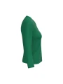 KARIBAN T-shirt col V manches longues femme /api/colors/8e228bbe-4407-4cbc-b57b-e0b7f7e9d211 personnalisable