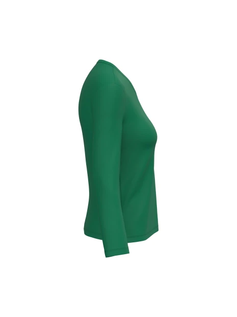 KARIBAN T-shirt col V manches longues femme /api/colors/8e228bbe-4407-4cbc-b57b-e0b7f7e9d211 personnalisable