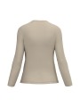 KARIBAN T-shirt col V manches longues femme /api/colors/1d539d1a-76f0-4132-93c4-8034fe18b1e9 personnalisable